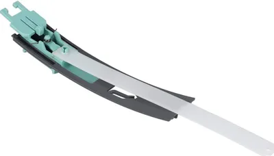 Produktbild von easyPART passend für 00640243 BOSCH Nebenluftregler Handgriffumschalter Schiebeschalter mit Einleger für 3Stufen Handmixer Handrührmaschine Siemens 640243 auch Neff Balay