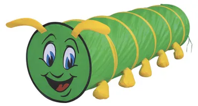 Immagine prodotto di Tunnel da Gioco Ø 46x180 cm Pop-Up per Bambini Bruco Verde