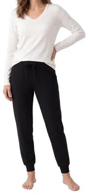 Produktbild von Schiesser Mix & Relax Schlafanzug Set aus Langarm-Shirt und langer Hose, Atmungsaktives Material, Bequemer Schnitt