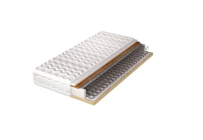 Obrázok produktu pre Kokosový matrac na drevenom ráme Hasan 90 x 200