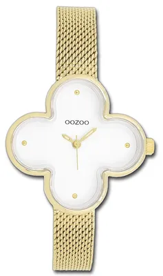 Imagen del producto de Oozoo Damenuhr: Reloj de pulsera para mujer, con correa de metal dorado, movimiento de cuarzo y esfera analógica. Modelo: D3UOC11527