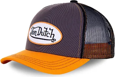 Produktbild von Von Dutch Originals Trucker Cap COLOR Baseball Mesh yellow/anth/white
