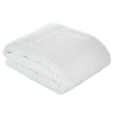 Zdjęcie produktu dla D91 Koc Cindy 170x210 cm kremowy
