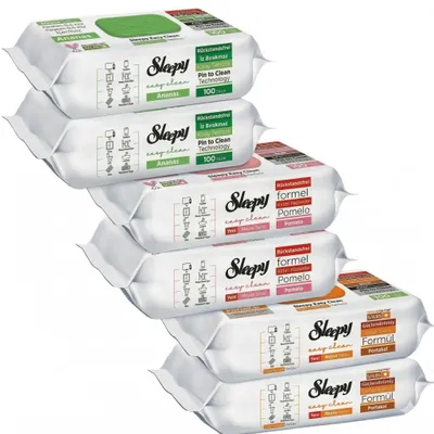 Produktbild von Sleepy Easy Clean MIXSET Neue Sorten Früchte 6x100