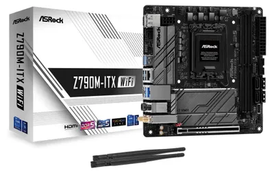 Image de ASROCK Asrock Z790M-ITX WiFi Intel Z790 LGA 1700 mini ITX
