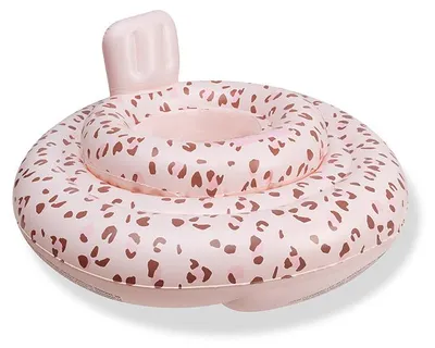 Immagine prodotto di Swim Essentials - Galleggiante per neonati - Rosa antico - Leopardo - 0/1 anni