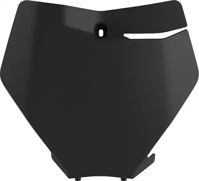 Produktbild von POLISPORT Nummerntafel vorne schwarz