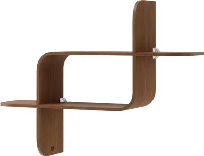 Productafbeelding van Umbra montageplank, planken, wandorganizer, hout, bruin, universeel, 6,8 kg