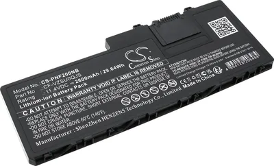 Produktbild von TECHTEK Laptop Akkus Kompatibel mit [Panasonic] CF-VEK2, Toughbook CF-20, Toughbook CF-20A0205NG, Toughbook CF-20A0205TD, Toughbook CF-20A0205TG, Tou