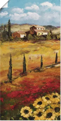 Produktbild von ARTland Poster Toskana Größe: 20x40 cm