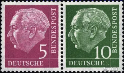 Produktbild von Briefmarken BRD (BR.Deutschland) 1958 Mi W19X postfrisch