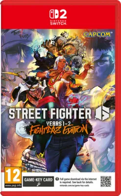 Zdjęcie produktu dla Nintendo Street Fighter 6: Year 1-2 Fighters Edition (Switch 2), Nintendo Switch 2, Tryb multiplayer, Powyżej 13 lat, Nośnik fizyczny
