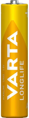 Produktbild von Varta Longlife AAA, Einwegbatterie, Alkali, 1,5 V, 24 Stück(e), 1,5 V, 10 Jahr(e)