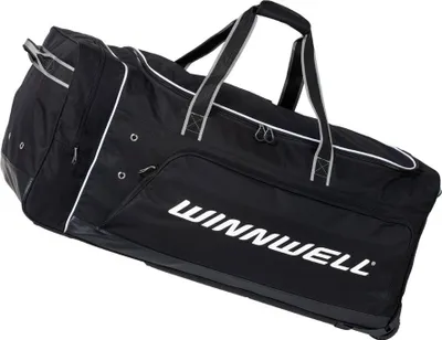Produktbild von Winnwell Premium Wheel Bag, schwarz, Junior, 36"