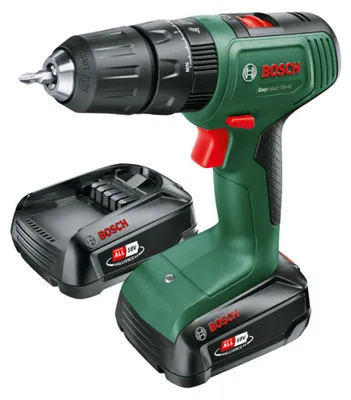 Immagine prodotto di Trapano a percussione a batteria EasyImpact 18V-40, 2 batterie PBA 18V 2.0Ah in valigetta di trasporto