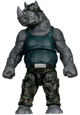 Obrázok produktu pre Teenage Mutant Ninja Turtles Page Punchers Rocksteady 17 cm akčná figúrka