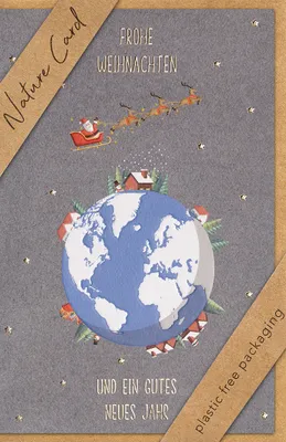 Produktbild von Weihnachten - Nature Cards Handmade - Glückwunschkarte im Format