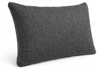 Produktbild von Set Sofakissen 60x45 cm Anthrazit Dekokissen & Rückenkissen mit abnehmbarem Bezug, 4 Stück