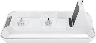 Image de Station de recharge avec contrôleur LED RVB 3 en 1, station d'accueil double console Plug-Play de type C