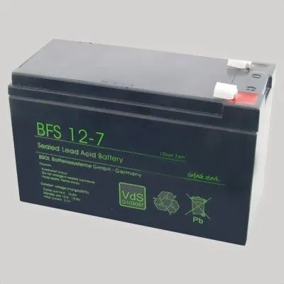 Produktbild von ABUS VdS Akkumulator 12V, 7 Ah BT2070 BHT ca. 151 x 65 x 94 mm