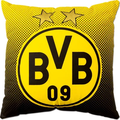 Produktbild von BVB 09 BVB-Kissen mit Emblem 00 SCHWARZ/GELB -