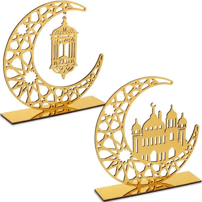 Productafbeelding van 2 Stuks Ramadan Decoraties voor Tafelblad
