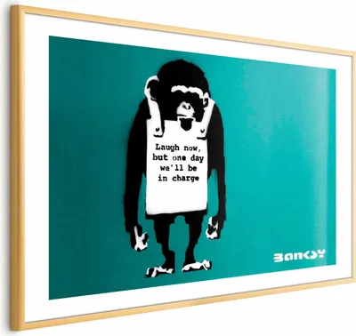 Produktbild von Posterpapier Poster - Evil Monkey 60x40 cm Streetart g-C-0146-ao-a