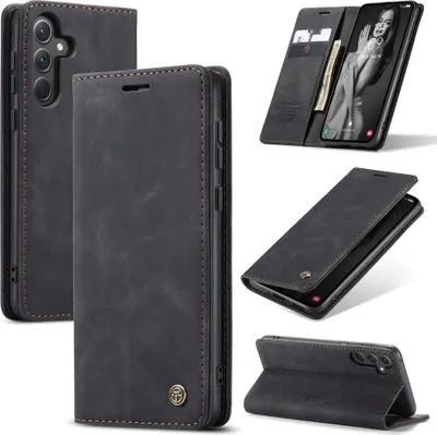 Produktbild von Samsung Galaxy A36 Hülle - CaseMe 013 Klapphülle - Schwarz