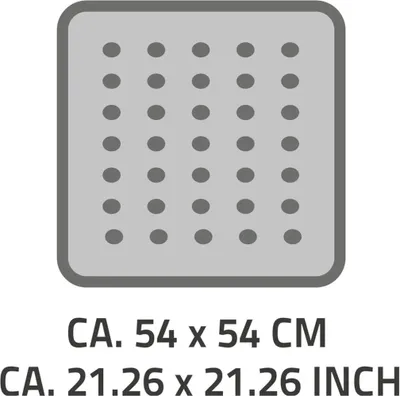 Produktbild von RIDDER Duscheinlage Plattfuß 54×54 cm Blau 67263