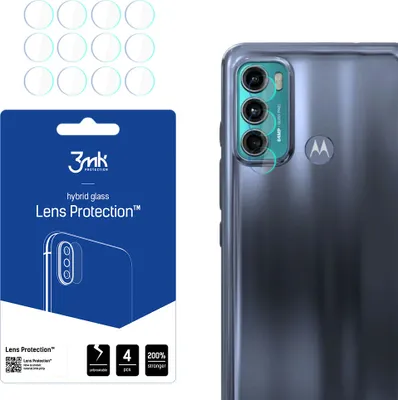 Produktbild von 3mk Hybridglas Lens Protection für Motorola Moto G40 Fusion Kamera Objektiv Kameralinse 0,16mm 6H (4 Stück)