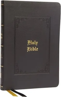 Obrázek produktu pro KJV Holy Bible: Large Print Thinline, Black Leathersoft, Red Letter, Comfort Print: King James Version