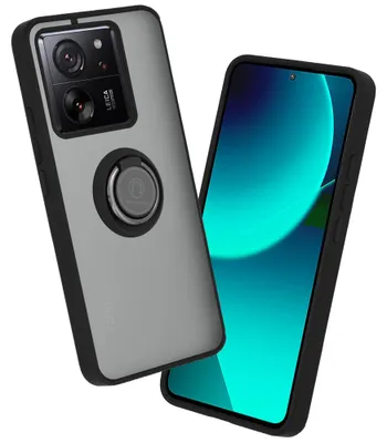 Produktbild von Techsuit Glinth Back Cover Hülle für Xiaomi 13T/13T Pro - Schwarz