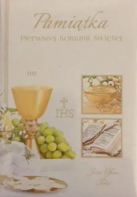 Immagine prodotto di Libretto glitterato A5 calice da comunione KKO-017