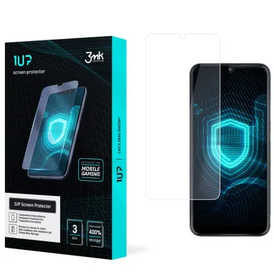 Produktbild von 3mk Display Schutzfolie 1UP für Motorola Moto E6 Plus transparent Gaming (3 Stück)
