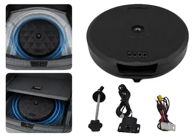 Produktbild von Aktiver Subwoofer, 8 x 12 Zoll, Nennleistung 400W, Spitzenleistung 800W, Frequenzgang 20Hz-150Hz, Impedanz 4Ω