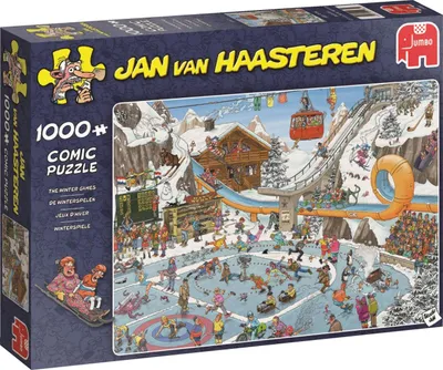 Produktbild von Jan van Haasteren - Die Winterspiele - 1000 Teile Puzzle