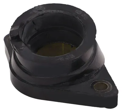 Zdjęcie produktu dla Kolektor dolotowy do gaźnika, numer części 2JX 13856 00. Zamiennik kolektora dolotowego do gaźnika, pasujący do motocykli TW200 TRILWAY produkowanych w latach 1987-2010