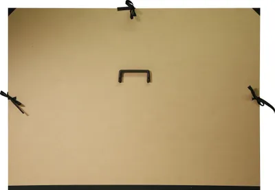 Produktbild von Clairefontaine 3x Zeichenmappe mit 3 Bändern und Griff - Braun 975428C