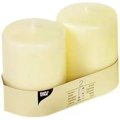 Obrázok produktu pre PAPSTAR 15362 - Zylinder - Elfenbein - 45 h - 2 Stück(e)