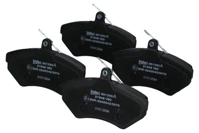 Produktbild von Bremsbelagsatz Scheiben vorne 15,1 mm VALEO für u.a. VW GOLF