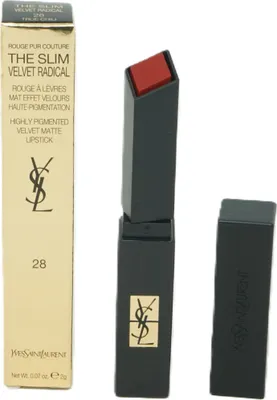 Produktbild von Yves Saint Laurent Rouge pur Couture The Slim Velvet Radical Matte Lippenstift 2g True Chili 28