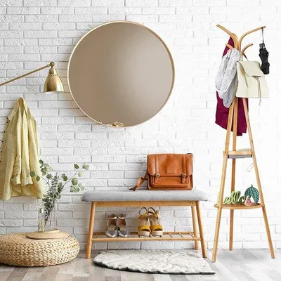 Produktbild von Famanu Kleiderständer – Platzsparend und modern – Holzdesign