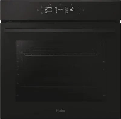 Haier H6 ID46G5YTB, Groß, Elektrischer Ofen, 78 l, 78 l, Hydrolytisch + Pyrolytisch, Integriert