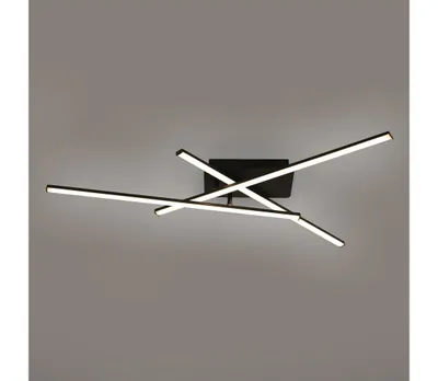 Produktbild von Brilagi - LED-Deckenleuchte STRIPES LED/30W/230V schwarz