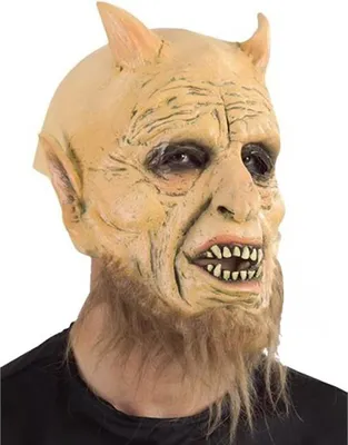 Produktbild von Dämonen Maske mit Bart
