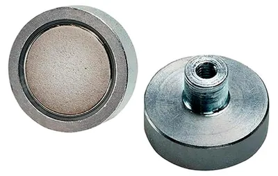 Immagine prodotto di Elettromagnete piatto in NdFeB con inserto filettato 16x4,5/11,5 mm