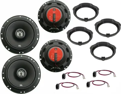 Produktbild von JBL für Mercedes C Limousine W204 Bj 07-13 Lautsprecher Set Tür vorne + hinten