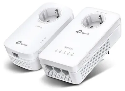 Produktbild von AV1300 Powerline WLAN Set mit Steckdose, AC1200, 3 LAN, OneMesh