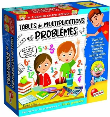 Image de Jeu éducatif Lisciani Giochi Multiplications et problèmes