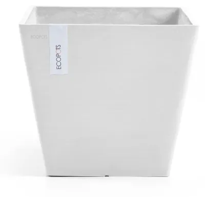 Produktbild von Ecopots Rotterdam 50 Blumentopf - L 50 cm x B 50 cm x H 43,5 cm - Innen- und Außenbereich